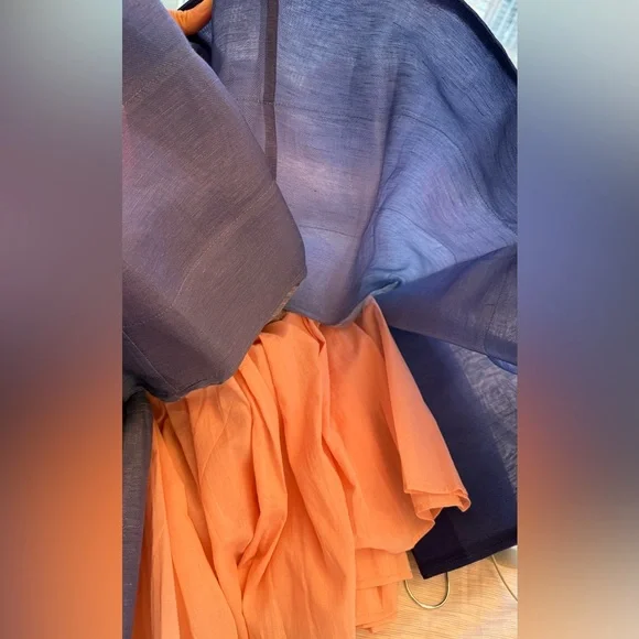 SOLD * Zimmermann Postcard Ombre Strapless Maxi Dress - Picture 6 of 9